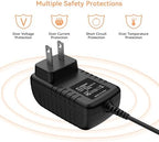 9V AC/DC Adapter Charger for Zoom AD-16A/D AD-0006E AD-0006G, for Zoom Guitar Pedals G1 G1X G1N G1XN G1on G1Xon G2Nu G2.1Nu G3 G3X G5 Power Supply Charger