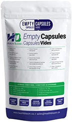 Empty Gelatin Capsules Size 4 Natural, 1000 Count