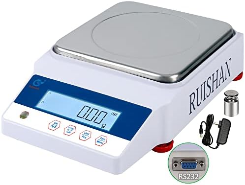 Lab Scale 1000gx0.01g Accurate Analytical Balance Digital Electronic Precision Balance Laboratory Scale Jewelry Gold Scale Scientific Scale Kitchen Scale |for Laboratory, Industrial, Business