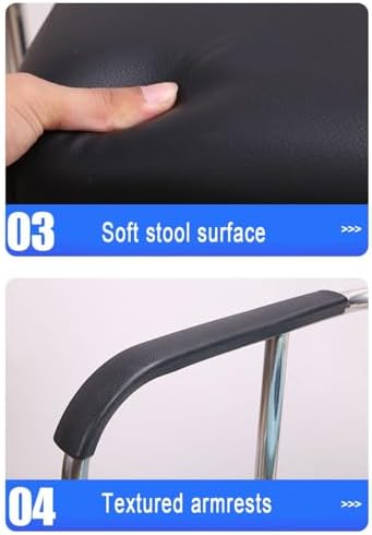 Elderly Commode Chair, Height Adjustable Commode Chair, Non-Slip Shower Chair, Bedside Commode Chair with Removable Commode Chair (B)