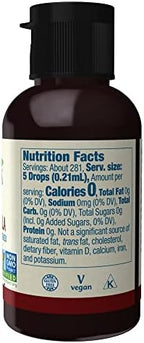 NOW Foods, Better Stevia, Liquid Zero-Calorie Sweetener, Cinnamon Vanilla Flavor, Certified Non-GMO, 2 Fl Oz