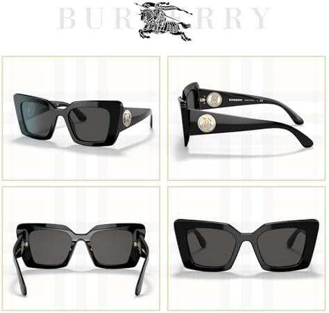 BURBERRY Daisy BE4344 Square Sunglasses For Women +BUNDLE with ACCESSORY EYEWEAR KIT