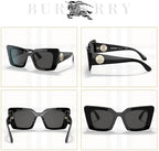 BURBERRY Daisy BE4344 Square Sunglasses For Women +BUNDLE with ACCESSORY EYEWEAR KIT