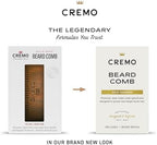 Cremo Beard Accessories, Dual-Sided Beard Comb Made from Verawood - Shape, Style And Groom Any Length Facial Hair