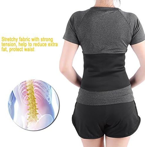 Dioche Waist Trainer Belt for Women, Slimming Body Shaper Hot Girdles Workout Belt Body Shaper 6Sizes(12-L)