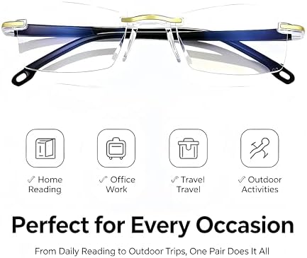 Auto Focus Glasses，Anti-Blue Light Automatic Zoom Reading Intelligent Presbyopia Glass，Self Adjusting Presbyopia Glass.