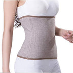 ITODA Warmer Kidney Back Brace for Women Men, Abdominal Binder Lumbar Waist Knitted Breathable Stomach Belly Band Wrap