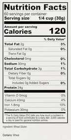 Anthony's Vital Wheat Gluten, 4 lb, Vegan, Non GMO, Keto Friendly, Low Carb