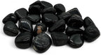 Black Tourmaline Tumbled Stone (20mm-25mm; 0.79 inches-0.98 inches)