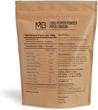 MB Herbals Long Pepper Powder 100g (3.5oz) | Piper longum | Seasoning for Meat Fish Malabar & South Indian Curries | Strong Aroma & Hotter than Black Pepper