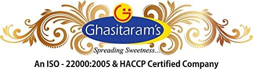 Ghasitaram's Assorted Fresh Dryfruit Mithai Gift Box (400gms) for Rakhi Sweets Gift Box
