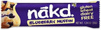 Nakd Bar, Blueberry Muffin Raw Fruit and Nuts, Gluten Free, Vegan, 18 Count18