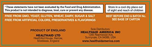 HealthAid ColonEase Plus – Herbal Digestive Support with Probiotics | Aloe Vera, Peppermint Oil, Clary Sage Oil & Parsley Seed | 60 Vegetarian Capsules