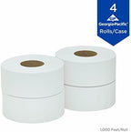 Georgia-Pacific Professional Series Jumbo Jr. 2-Ply Toilet Paper by GP PRO (Georgia-Pacific), 2172114, 1000 Feet Per Roll, 4 Rolls Per Case