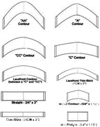 Super Tape Contour Shape CC 1-pack = 36 pcs