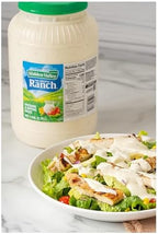 Ventura Foods Hidden Valley Original Ranch Dressing & Salad Topping - Ideal for Restaurants, Catering, Dipping, Salad Dressing & Large Family Meals, 1 Gallon Bulk Jug