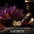 Cook’s, Premium Negin Grade Saffron Threads, Premium Dark Red Saffron Strands for Tea, Paella, Risotto, Biryani, Dessert, 2 Grams