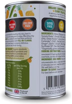 Free & Easy - Organic Chickpea & Vegetable Curry Ready Meal - 400g
