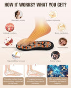 Acupressure Socks Reflexology Foot Massage for Women Men Acupuncture Socks with Pressure Point, Gifts for Busy Mom Elders Massaging Convenient and Efficient Size 7-8（Advanced Model）