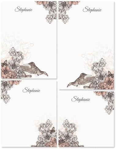 Current Hummingbird Garden Notepad Set - Set of 4