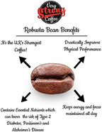 Very Strong Coffee 500g - Ground Beans - 100% ROBUSTA COFFEE - TWICE THE CAFFEINE - TWICE THE TASTE.