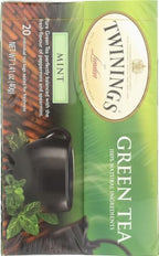 Twinings Green Tea And Mint 20'S 40G