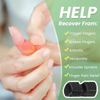 4 Pack Pinky Finger Splint, Small Finger Brace for Trigger Finger - Broken - Arthritis - Straightening for Index - Middle - Ring