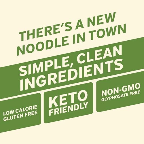 It’s Skinny Spaghetti Pasta – Low Carb, Gluten Free, Keto & Vegan-Friendly, Shirataki Konjac, Sugar-Free, High in Fiber, Only 4.5 Calories Per Serving, Ready in 2 Minutes (6 Packs)