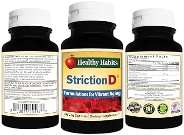 Healthy Habits StrictionD with Thiamin, Zinc, Chromium, Glucohelp Banaba Extract and Ceylon Cinnamon
