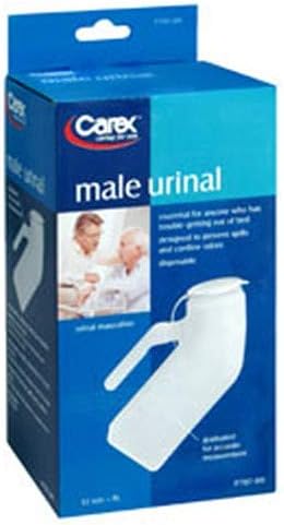 Carex Male Urinal, Pack of 6