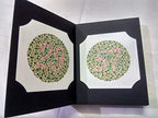 Ishihara Colour Vision Test Book for Color Deficiency 24 Plates with User Manual