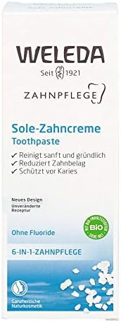 Weleda Natural Salt Toothpaste, 2.5 Ounce (Pack of 1)