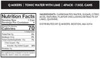 Q MIXERS TONIC WATER with LIME - Real Quinine & Lime Extract - Ideal for Cocktails & Mocktails - Made with Real Ingredients, Perfectly Carbonated & Lightly Sweet - 7.5 Fl oz (Pack of 24)