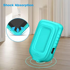 MEDMAX Silicone Case for Freestyle Libre 3 2 / Libre Reader, Lightweight Shockproof Anti Slip Protective Cover Soft Gel Skin with Raised Bezel (Mint Green)