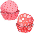 PME Valentines Foil-lined Cupcake Cases, Valentine's Day (Pack of 60)