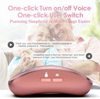 Wrist Blood Pressure Monitors for Home Use with Curved Screen, Rechargeable Bp Machine, One-Button Switch Voice and User, Easy to Use, 5.31-9.25inch Bp Cuff, with Storage Case Bp Monitor