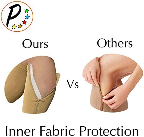 Presadee Closed Toe 15-20 mmHg Zipper Compression Circulation Fatigue Leg Socks