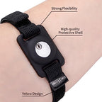 Adjustable Armband for Freestyle Libre 3, Transmitter Protection Sensor Cover Arm and Leg Band - No More Patches (Black)