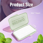 Orthodontic Wax for Braces 15-Pack, Pre-cut 750 Braces Wax dots,Dental Care Orthodontic Wax Strips with Hygienic Individual Wraps and 2Pcs Scraper Kit,Mint Flavor