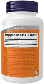 NOW Supplements, L-Tyrosine 750 mg, Supports Mental Alertness*, Neurotransmitter Support*, 90 Veg Capsules