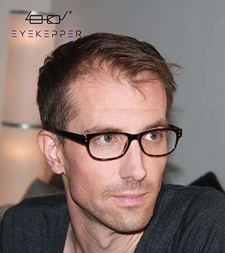 Eyekepper Classic Reading Glasses for Men 5 Pack Spring Hinges Readers