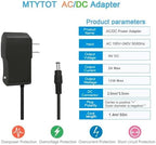 DC 6V 2A Power Supply Adapter 100-240 AC to 6V 2A (2000mA) Power Adapter DC6V Power Cord /5.5x2.5mm Compatible US Plug AC/DC Transformer
