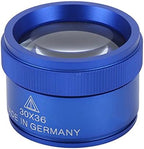 30X Magnifying Glass, Handheld Portable Magnifier with 30X Lens Diameter 36mm for Jewelry Identification and Professional Use, Quality Magnifier for Close Up Inspection