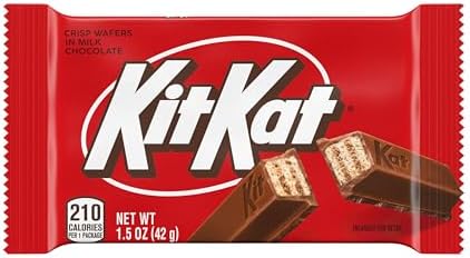 Kit Kat Milk Chocolate Wafer Candy Bar, 1.5 Oz