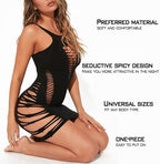 Famstar Sexy Lingerie for Women Naughty Fishnet Lingerie Set Bodysuit Outfits Teddy Babydoll Erotic Mesh Women’s Outfits