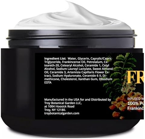 Essentially KateS Frankincense Massage Lotion 4 Fl Oz - Infused with Ceramid 1, 3 and 6II - Fight stifffness in Knees, Elbows, Hips, Hands, Shoulders and Legs.
