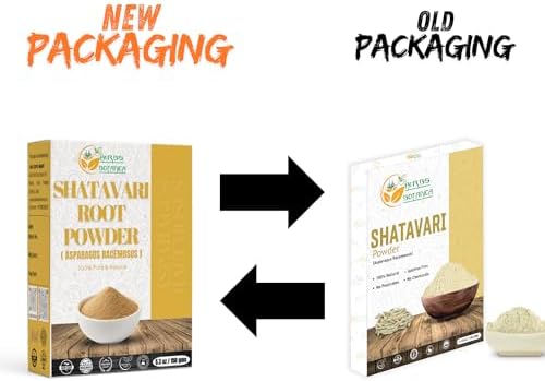 Herbs Botanica Shatavari Powder Natural Asparagus Racemosus for Lactation Breastfeeding Shatavri Satawar Kalpa Kalp India Improves Lactation | Rejuvenates Stamina | 5.3 oz / 150 GMS