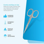 YNR® Nail Scissors | Cuticle | Eyebrow | Facial | Ear | Nose Hair Scissors | Manicure & Pedicure for Men | Women | Babies Multi Purpose Stainless Steel Extra Sharp
