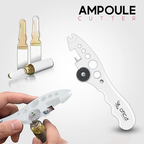 OTICA Ampoule Cutter for Doctors Nurse, Glass Bottle Cap Remover Cutter Ampule Breaker for Hospital and Clinic