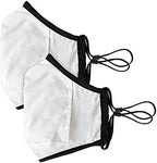 Tommie Copper Community Wear Face Masks I Double Lined, Copper Infused, Ear Straps & Nose Wire, Face Covering (Pack of 2)